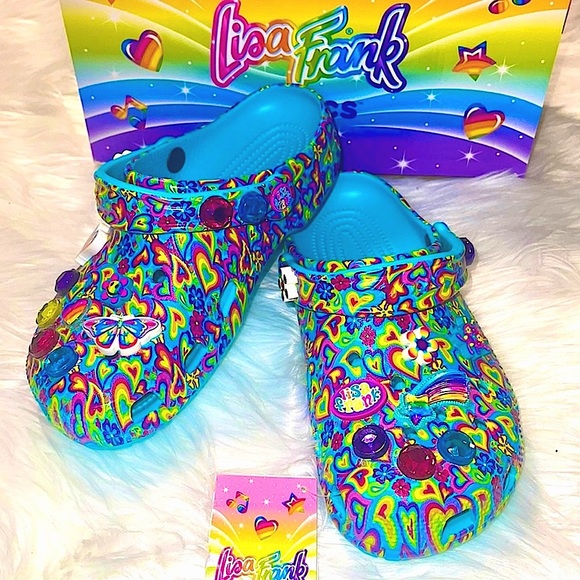 LISA FRANK CROCS 💗💛💜🧡💚💙❤️ - Picture 6 of 11